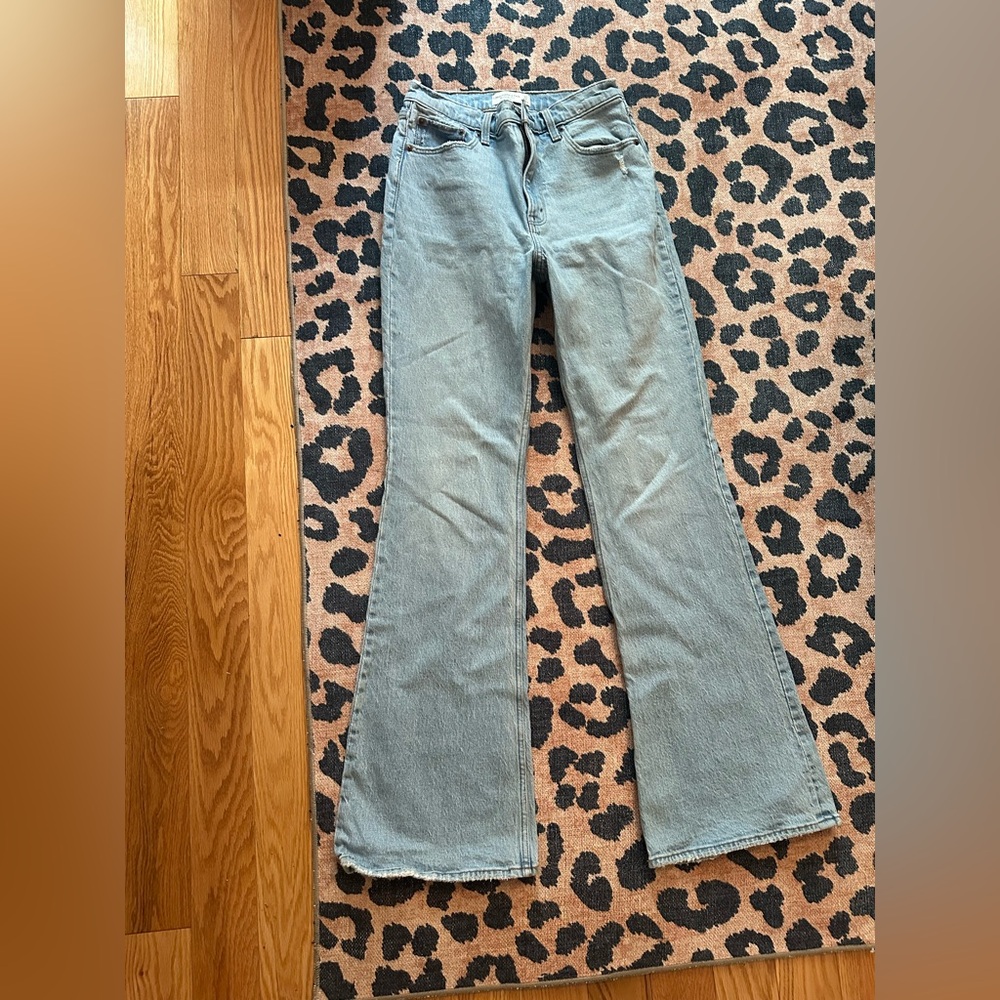 Size 27 Long! Abercrombie & Fitch Light Blue Flare Jeans